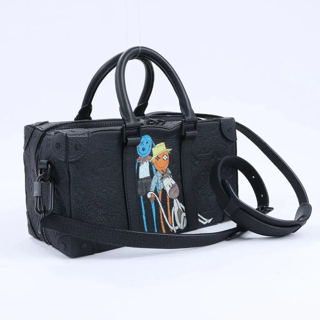 Louis Vuitton Monogram Emboss Soft Trunk