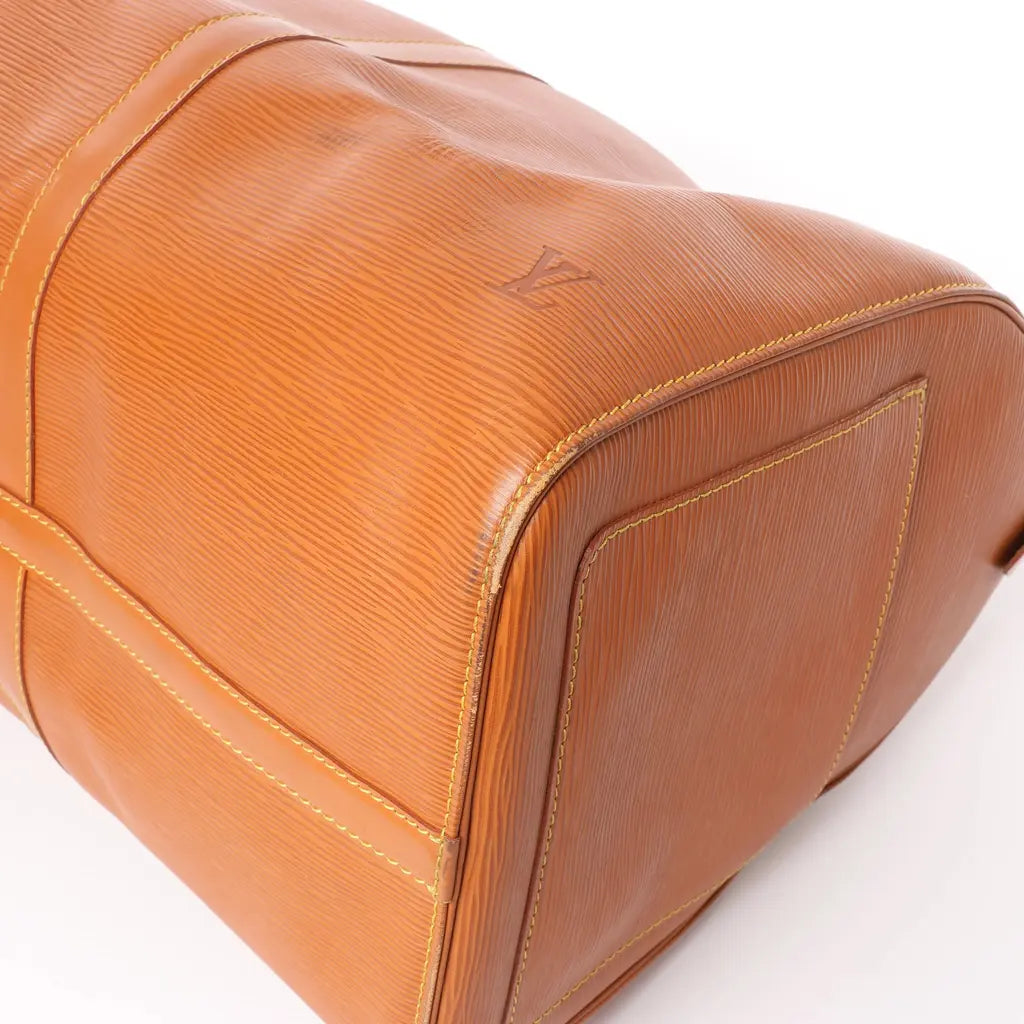 Louis Vuitton Epi Leather Keepall Travel Bag