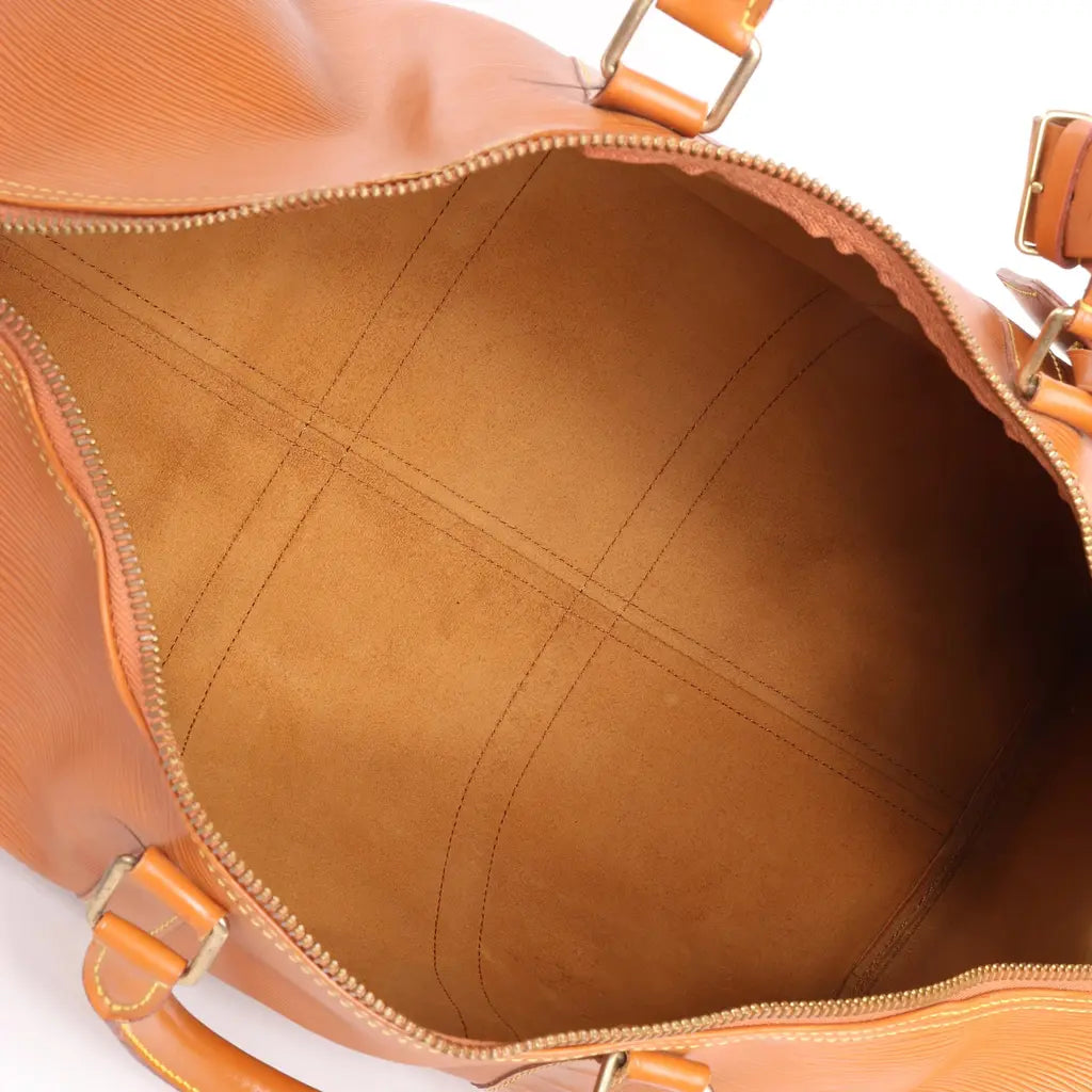 Louis Vuitton Epi Leather Keepall Travel Bag