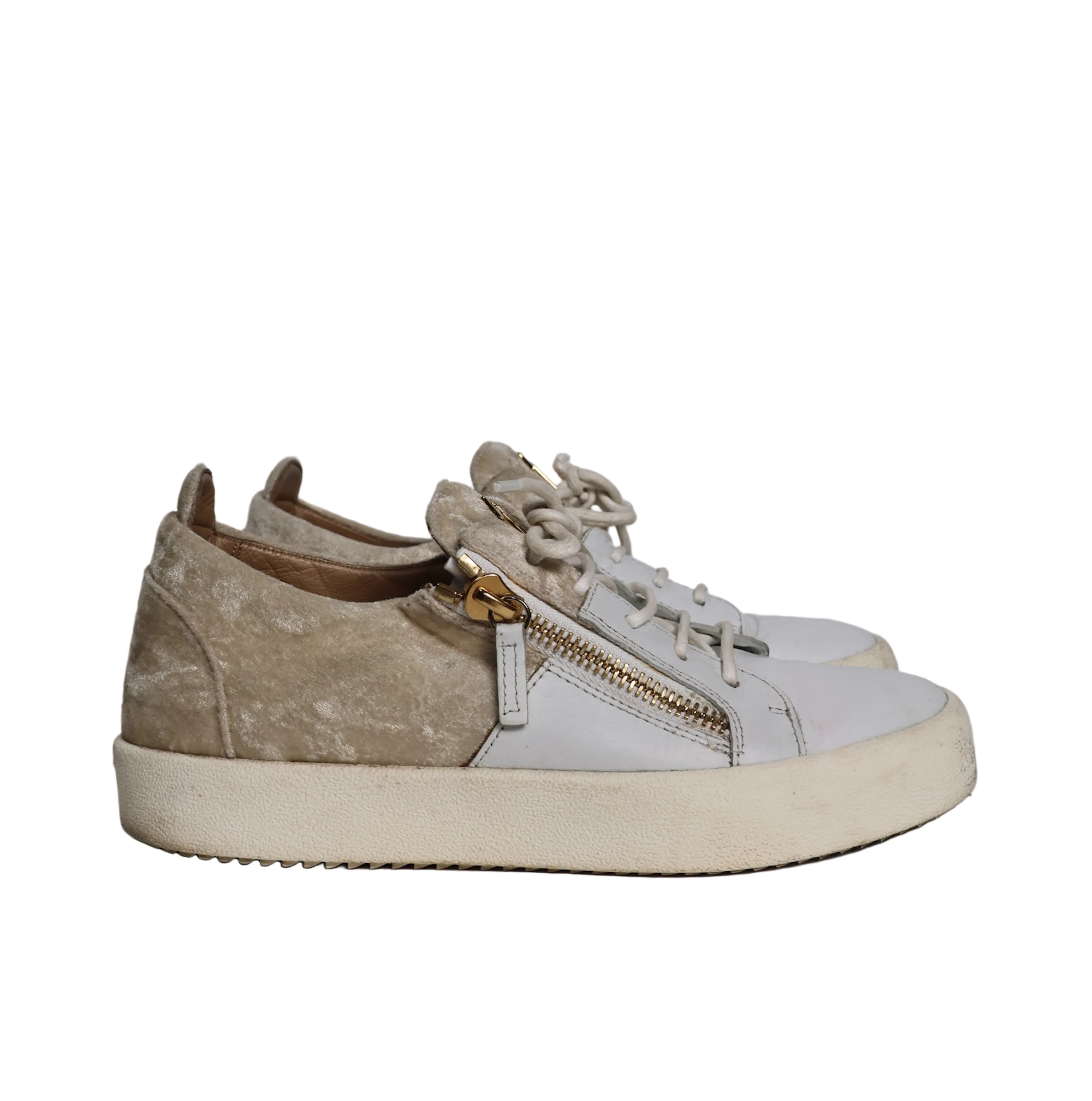 Emiliano Marcondes – Giuseppe Zanotti Double Zip Sneaker / 41