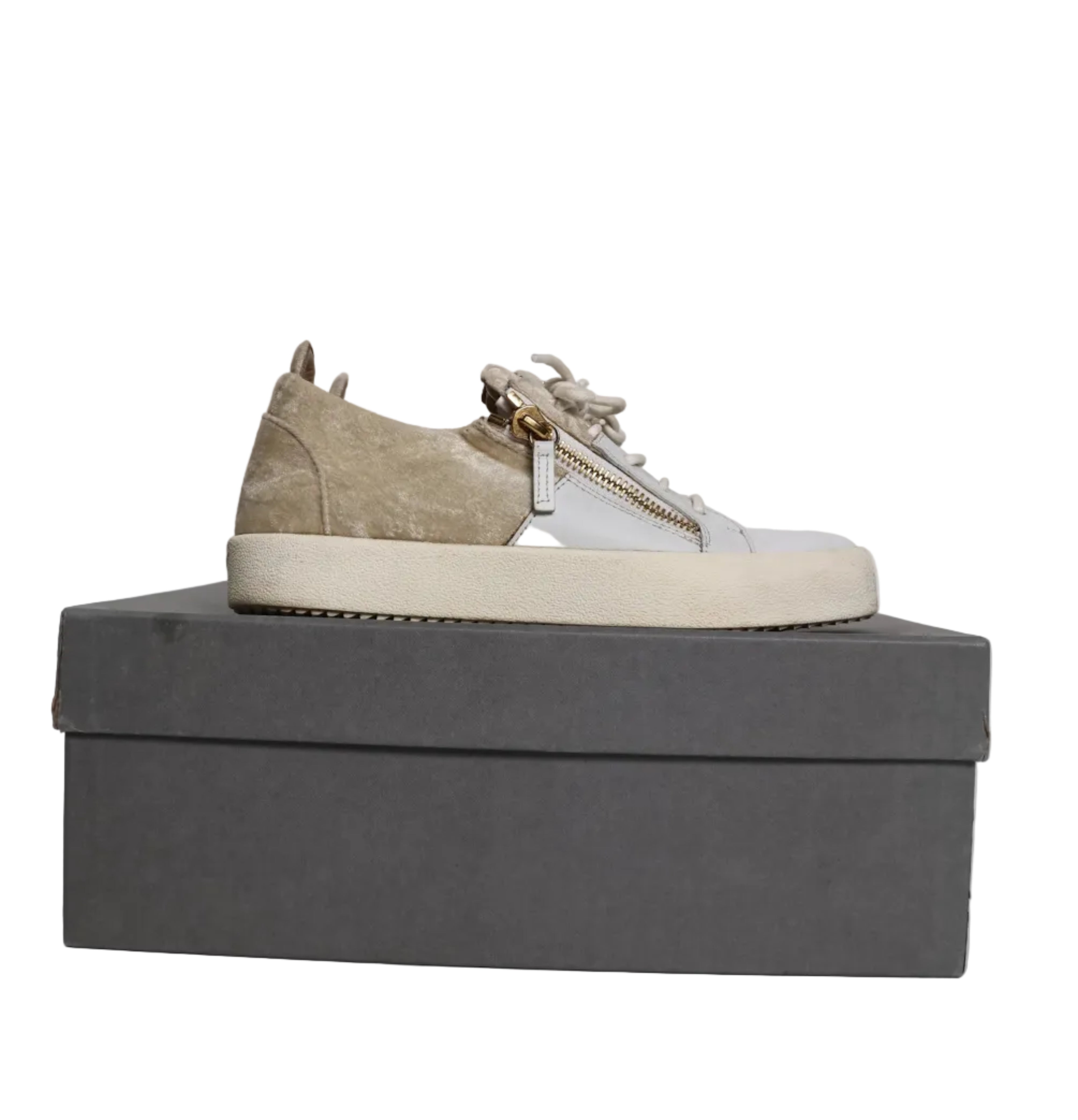 Emiliano Marcondes – Giuseppe Zanotti Double Zip Sneaker / 41