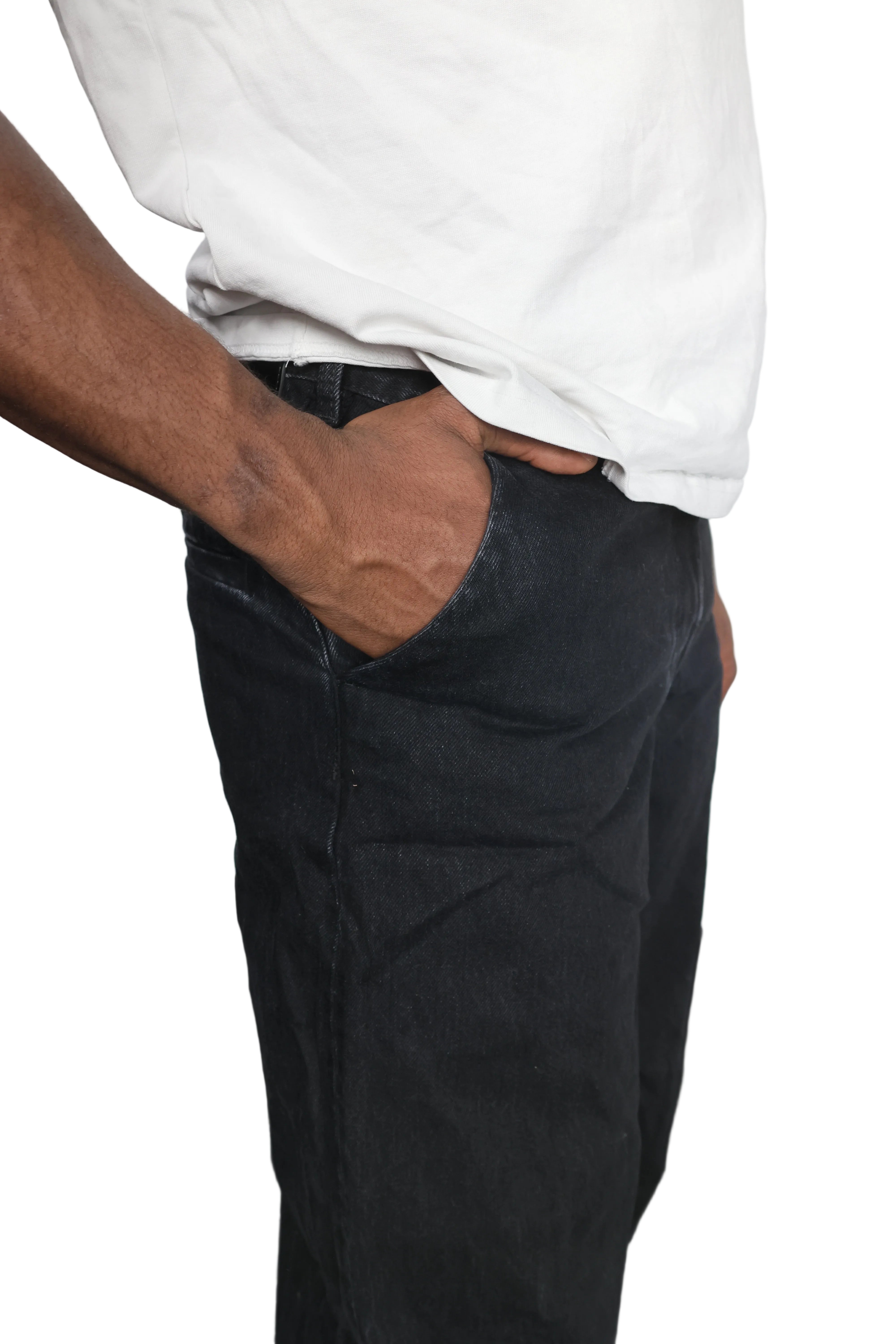 Albert Grønbæk – Entire Studios Jeans Black / S/46-Oversized