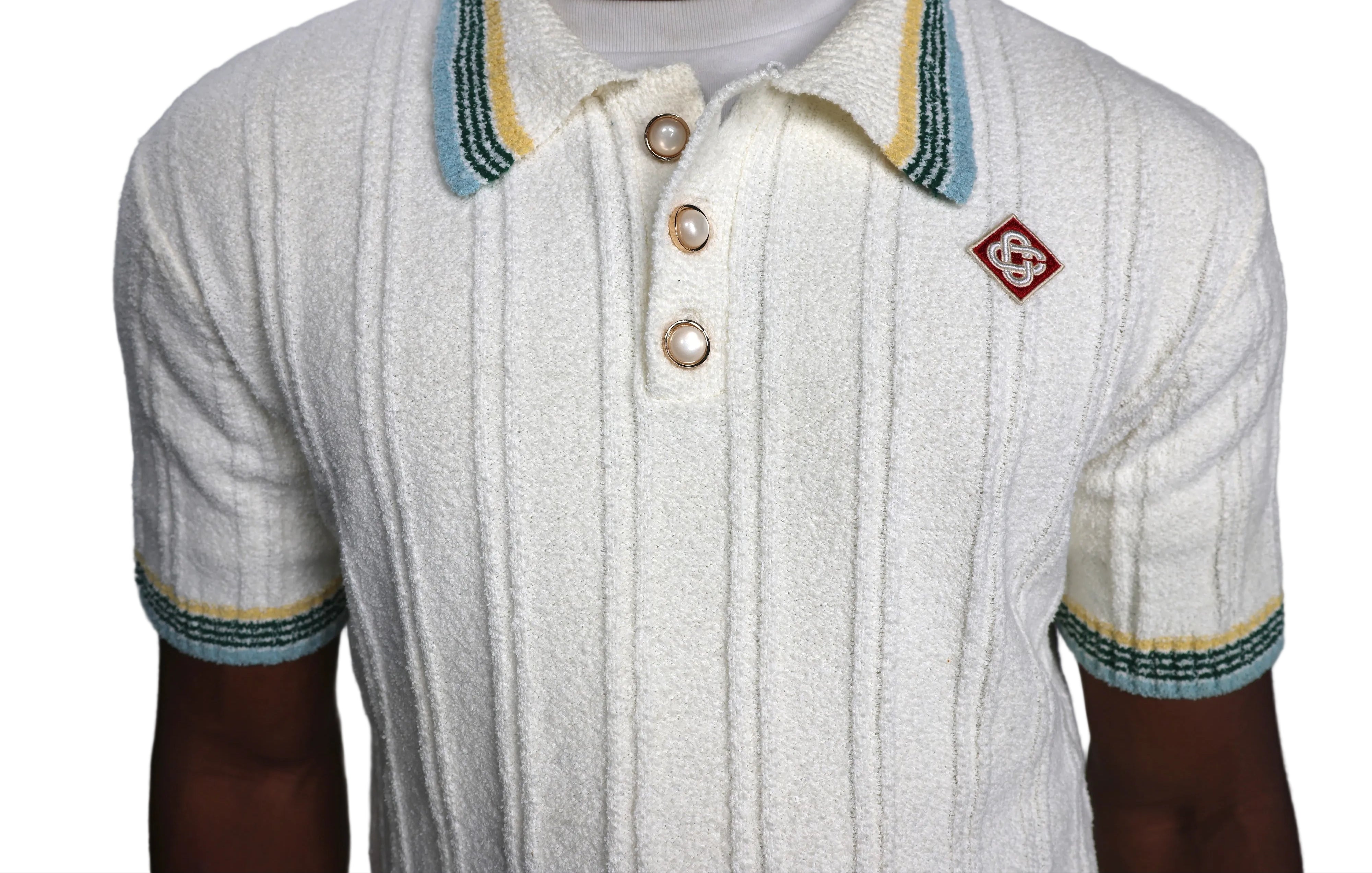 Albert Grønbæk – Casablanca Tennis Club Knit Polo / L
