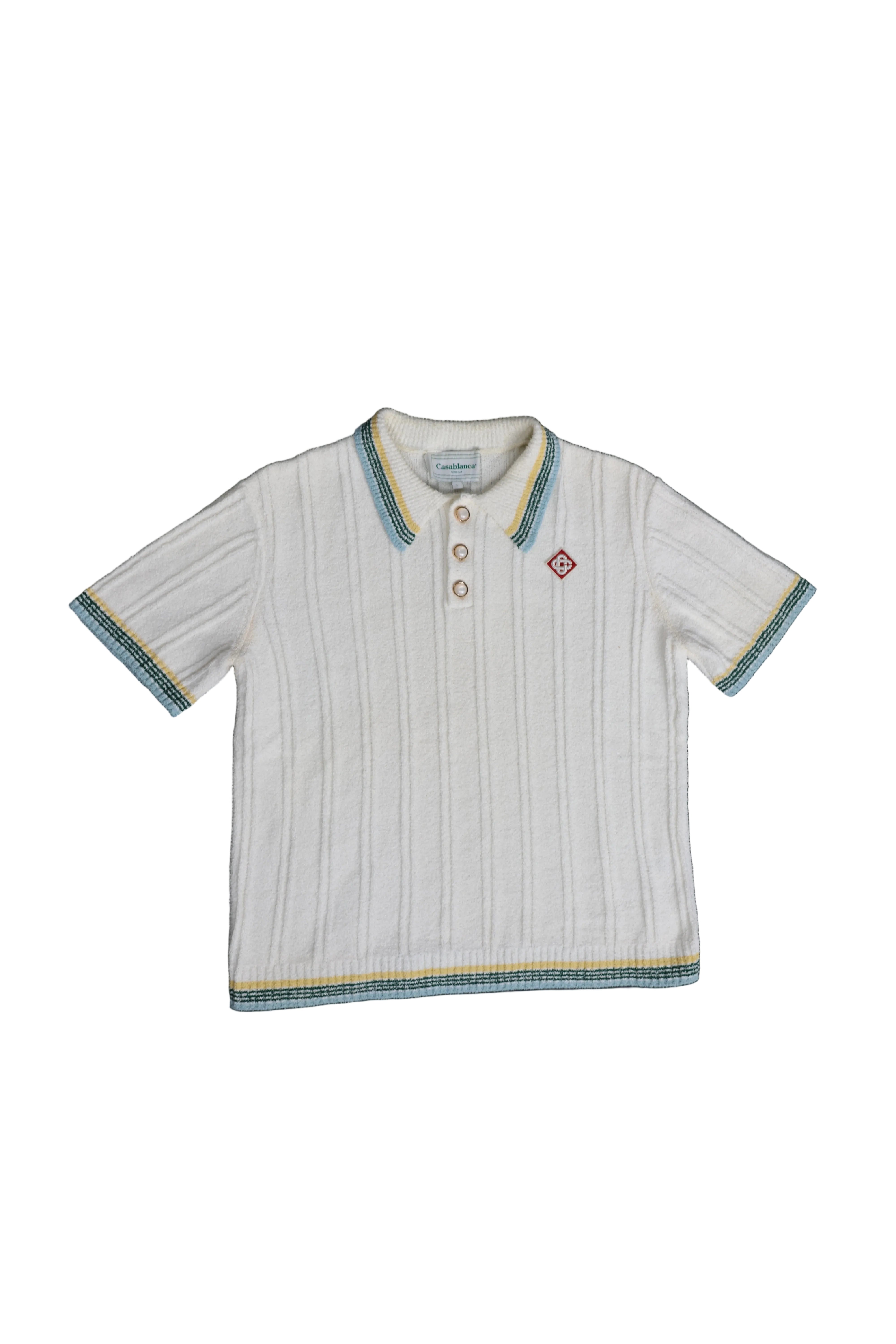 Albert Grønbæk – Casablanca Tennis Club Knit Polo / L