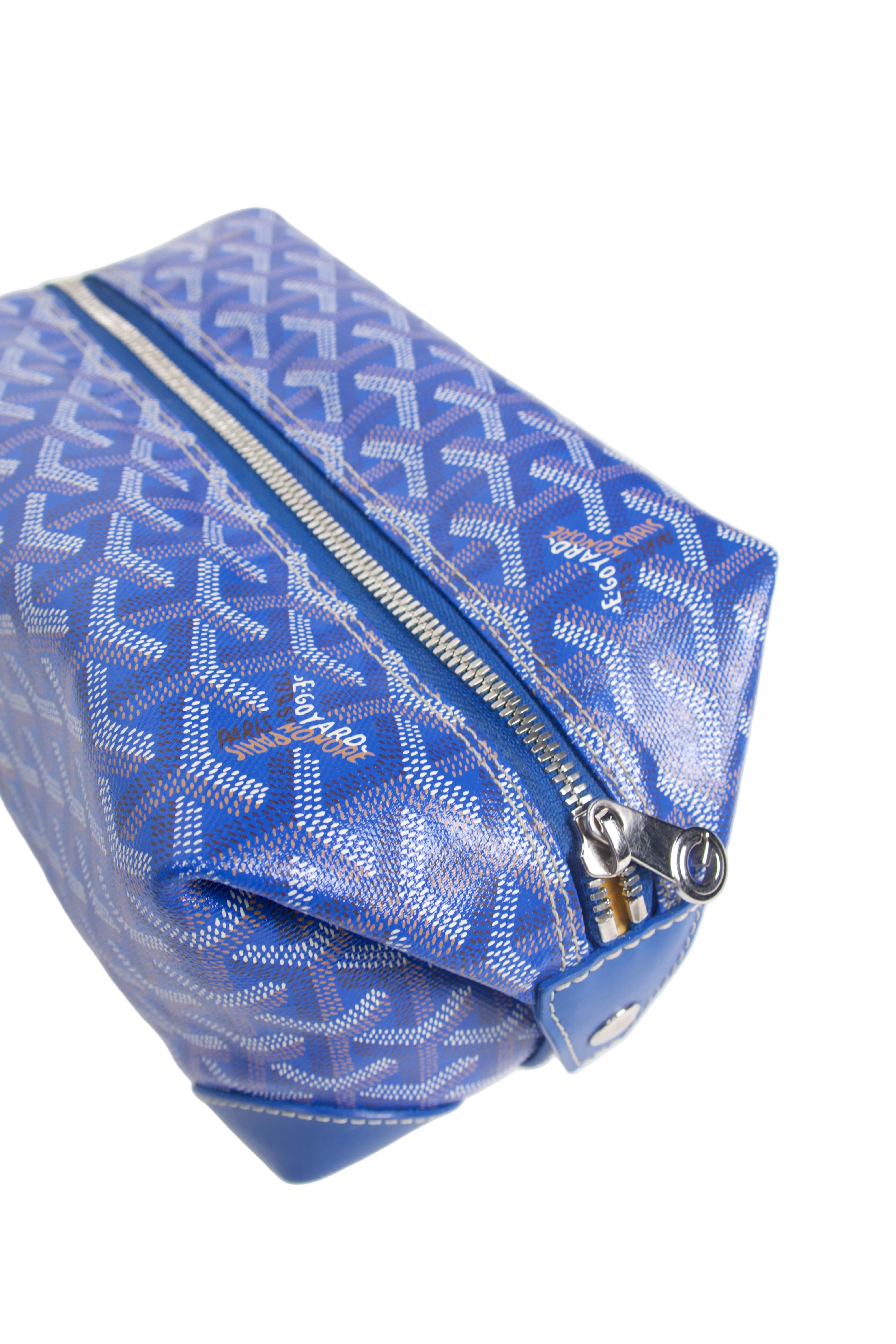 Thomas Kristensen – Goyard Bowling 25 Sky Blue Toiletry Bag / Onesize
