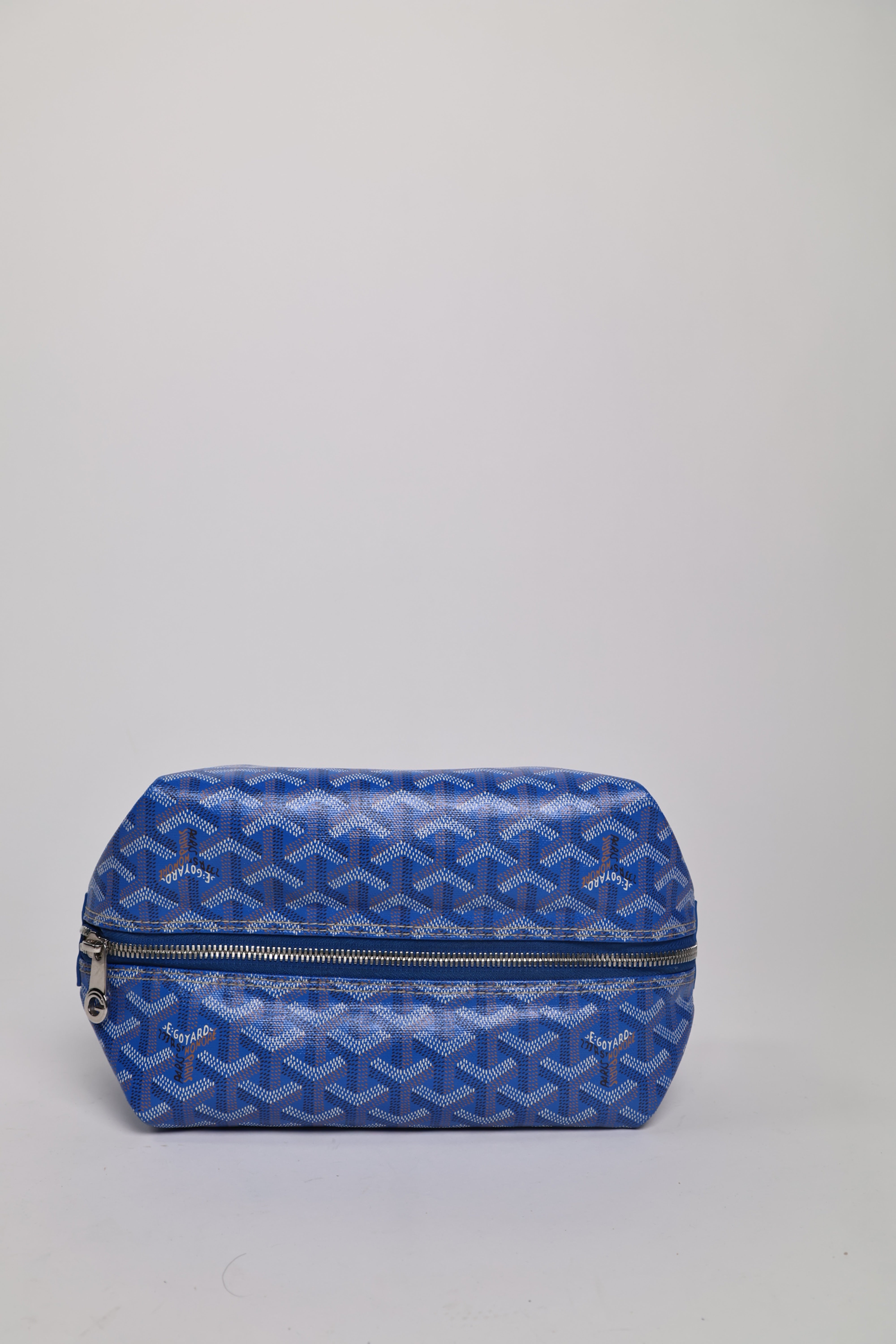 Thomas Kristensen – Goyard Bowling 25 Sky Blue Toiletry Bag / Onesize