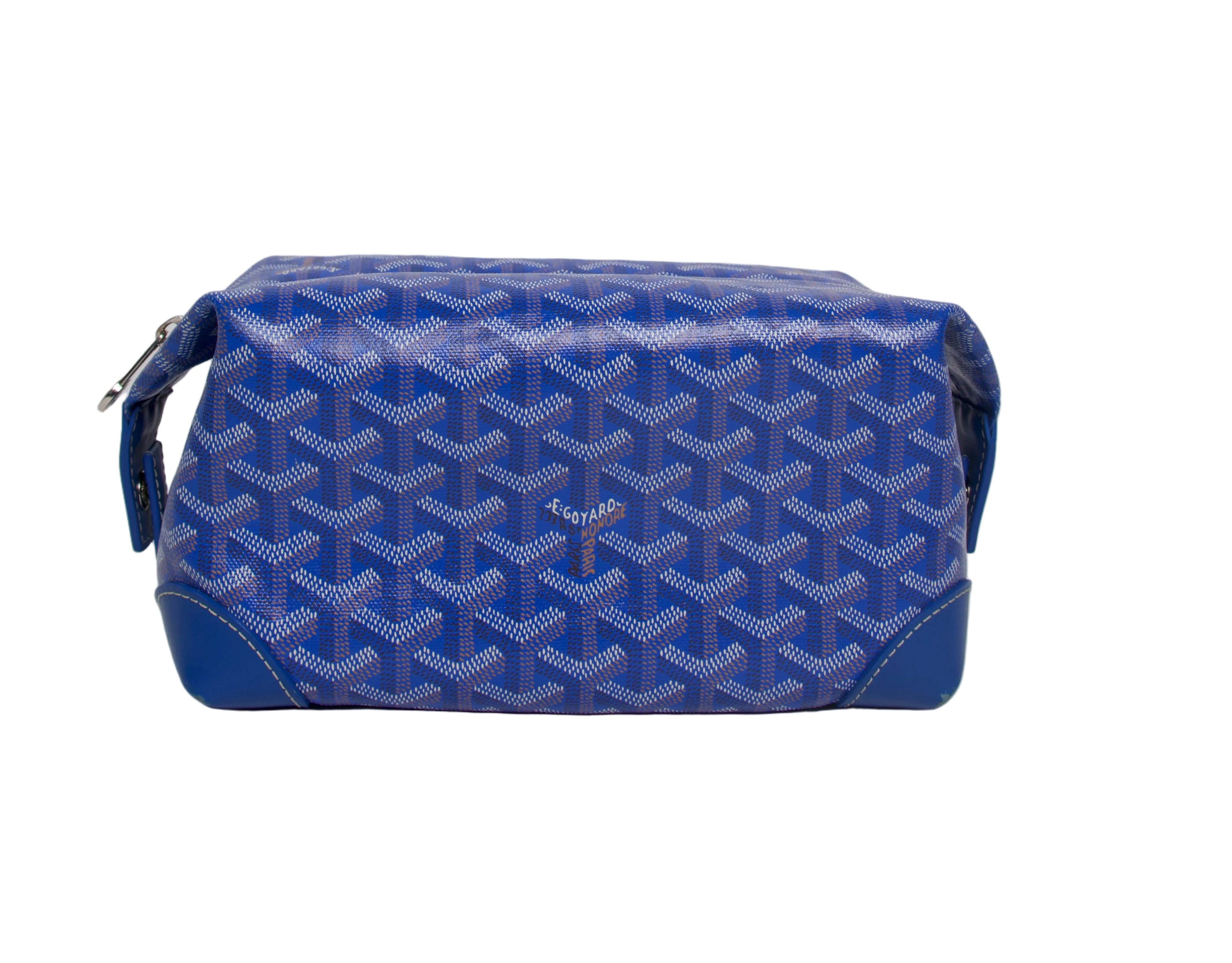 Thomas Kristensen – Goyard Bowling 25 Sky Blue Toiletry Bag / Onesize