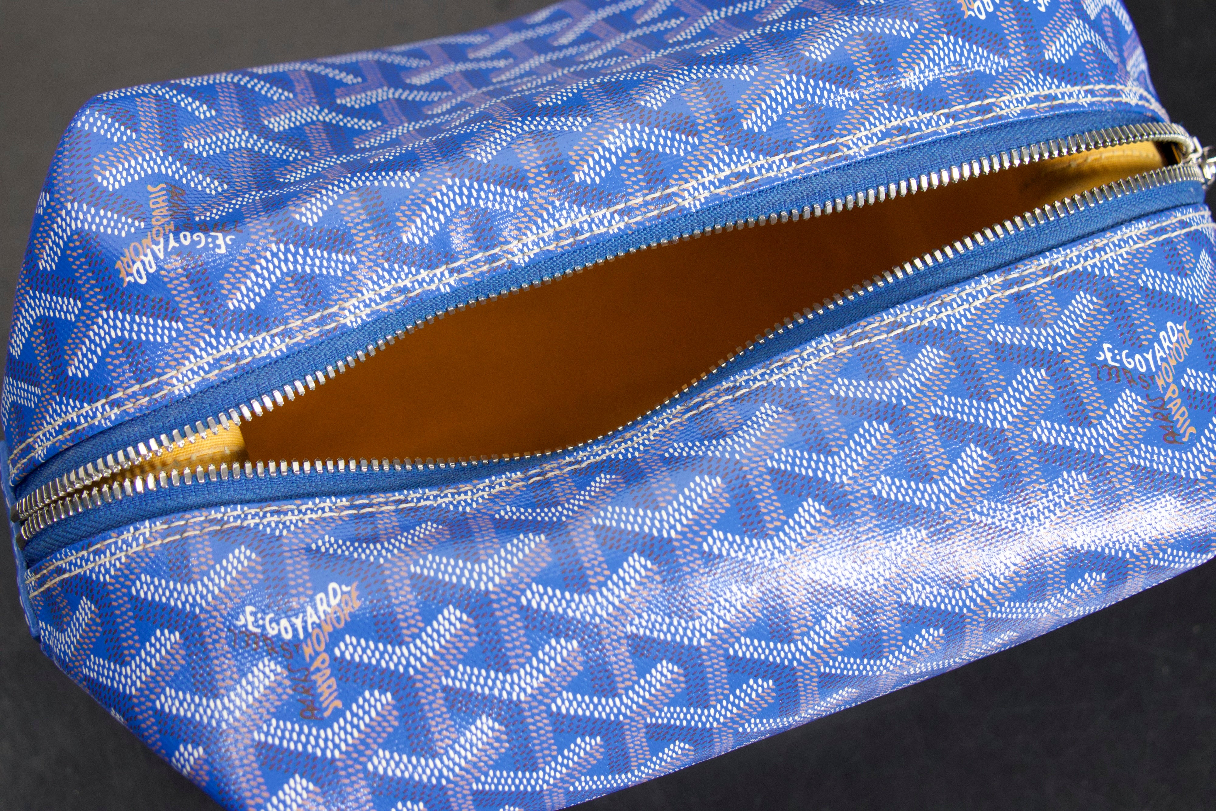 Thomas Kristensen – Goyard Bowling 25 Sky Blue Toiletry Bag / Onesize