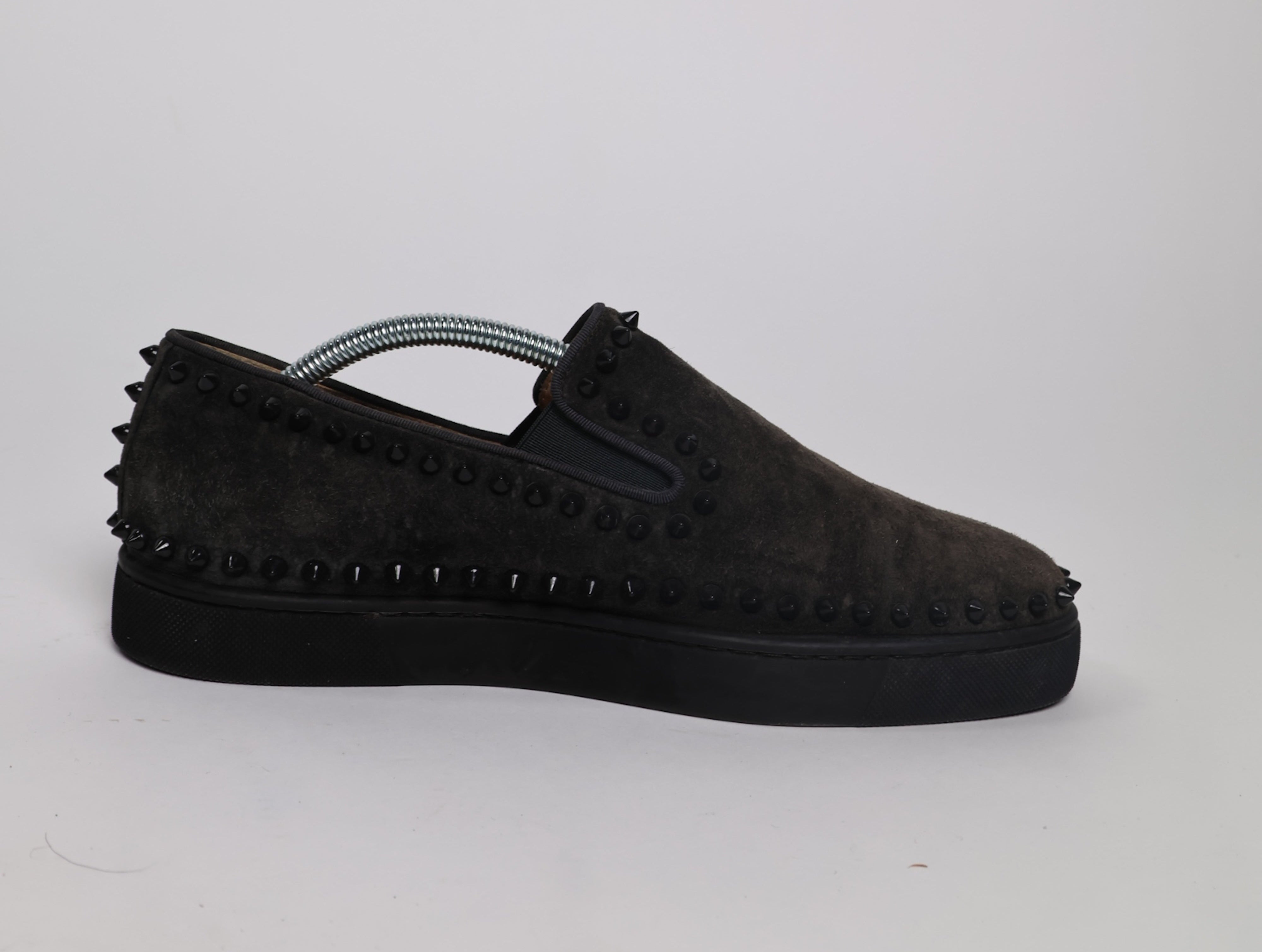 Emiliano Marcondes – Christian Louboutin Pik Boat Spike Slip-On / 42