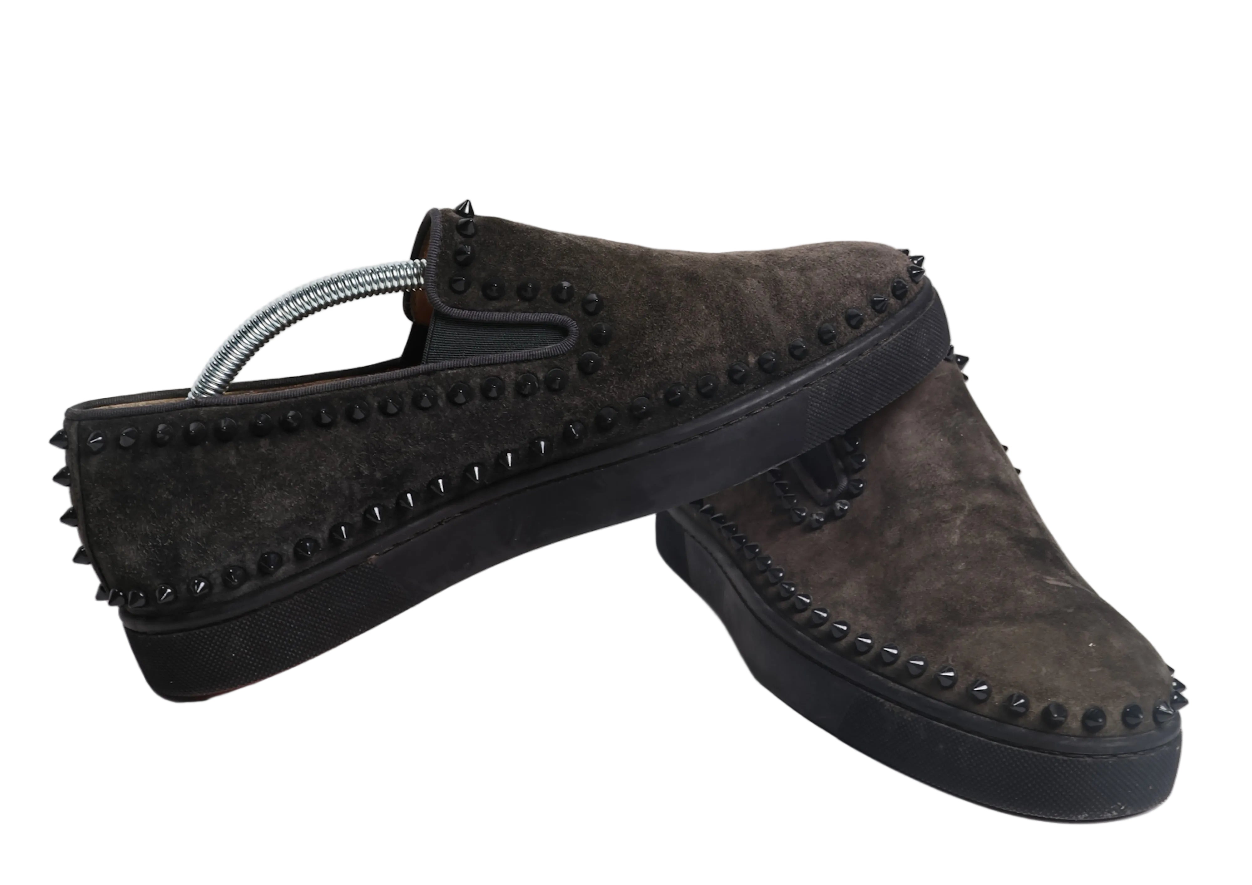 Emiliano Marcondes – Christian Louboutin Pik Boat Spike Slip-On / 42