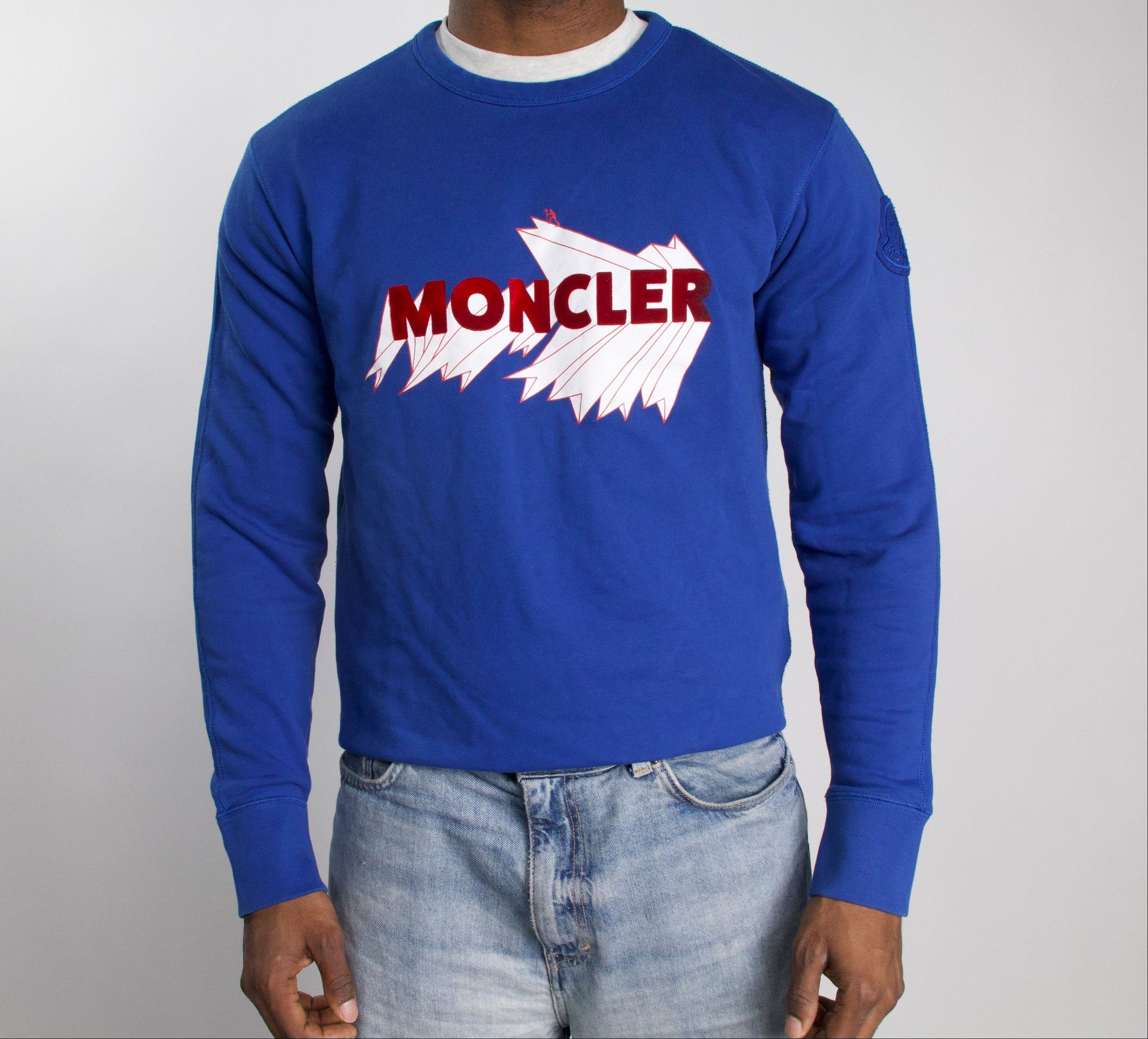 Wahid Faghir – Moncler Logo Crewneck Sweatshirt / M