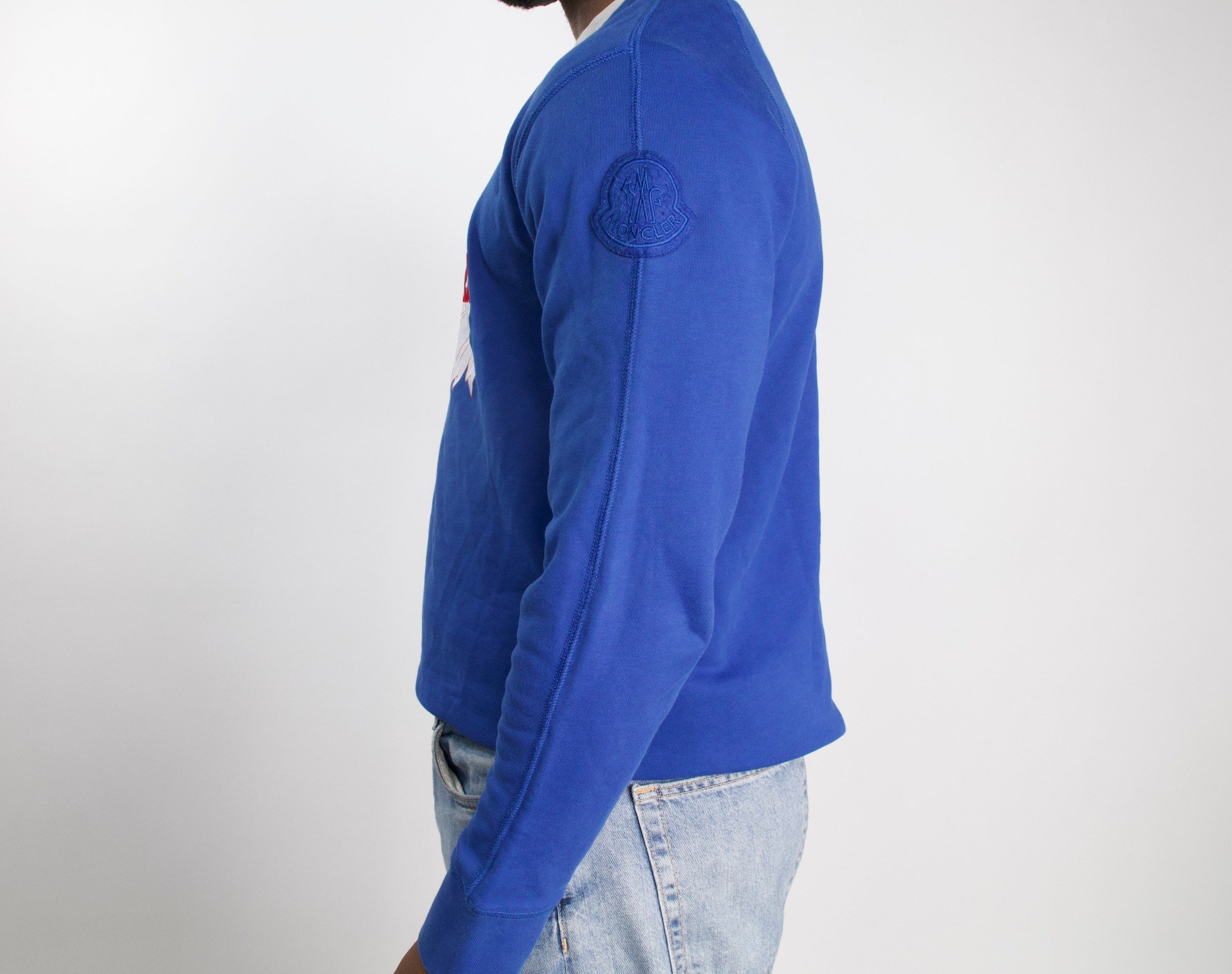 Wahid Faghir – Moncler Logo Crewneck Sweatshirt / M