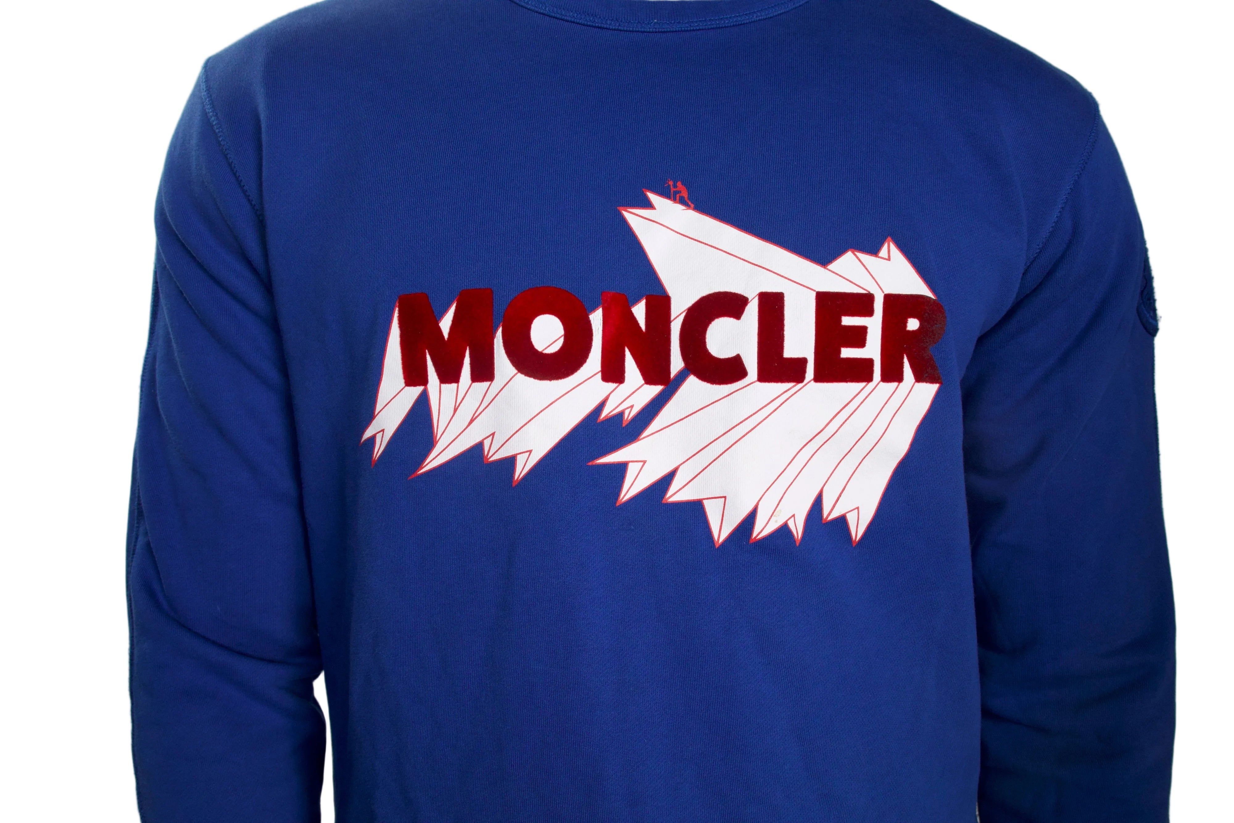 Wahid Faghir – Moncler Logo Crewneck Sweatshirt / M