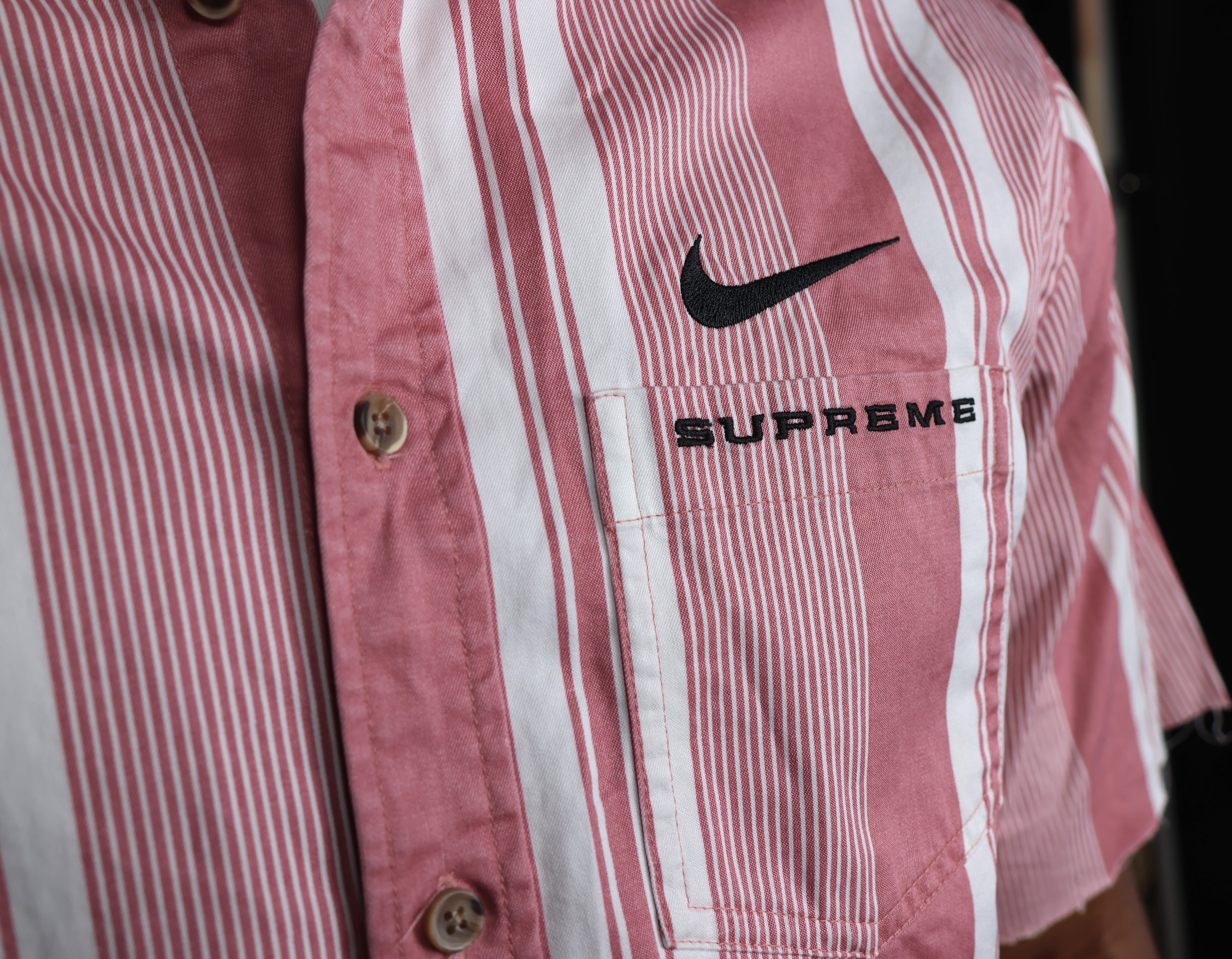 Albert Grønbæk – Nike x Supreme Cotton Twill Shirt / S