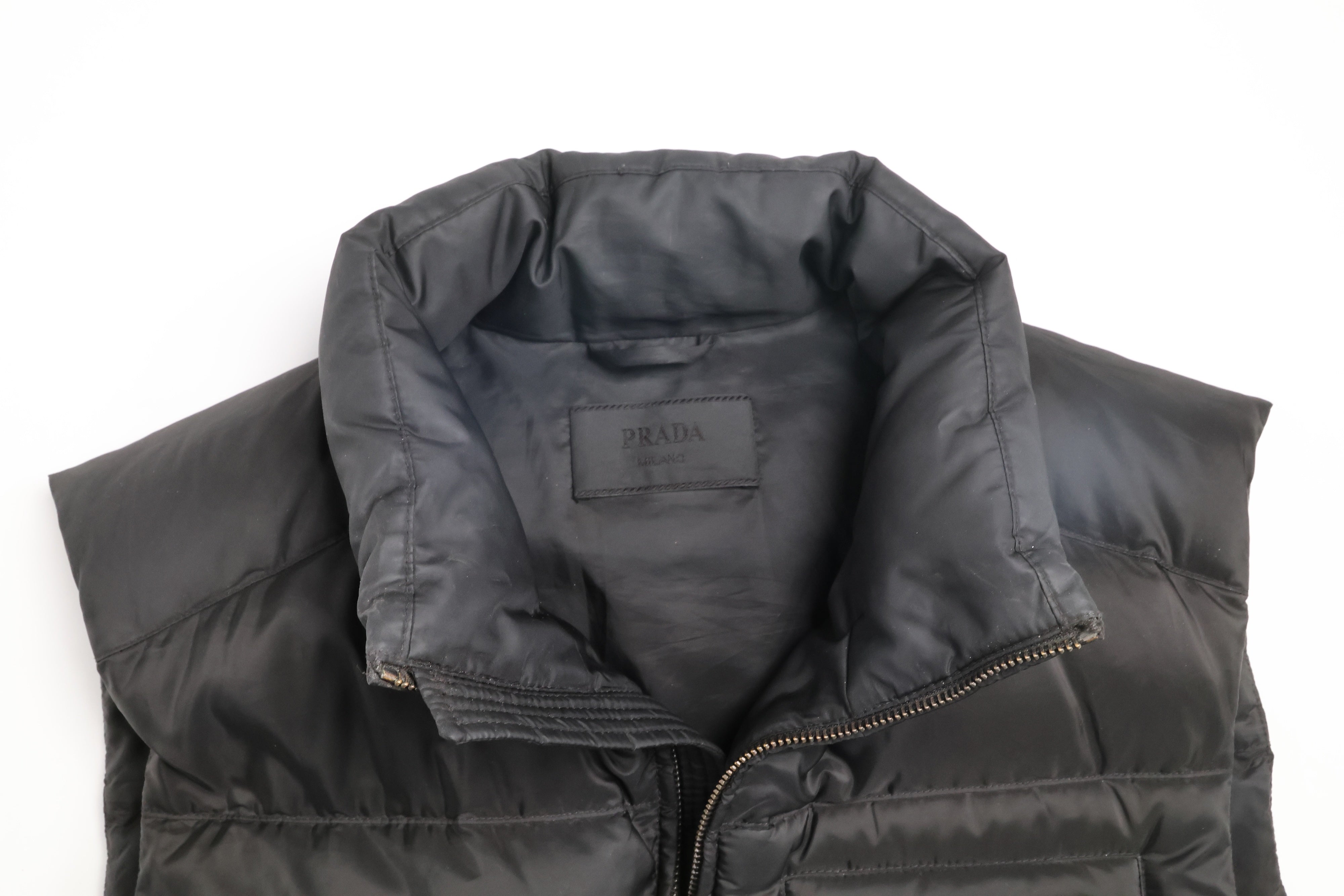 Wahid Faghir – Prada Padded Re-Nylon Vest / XL