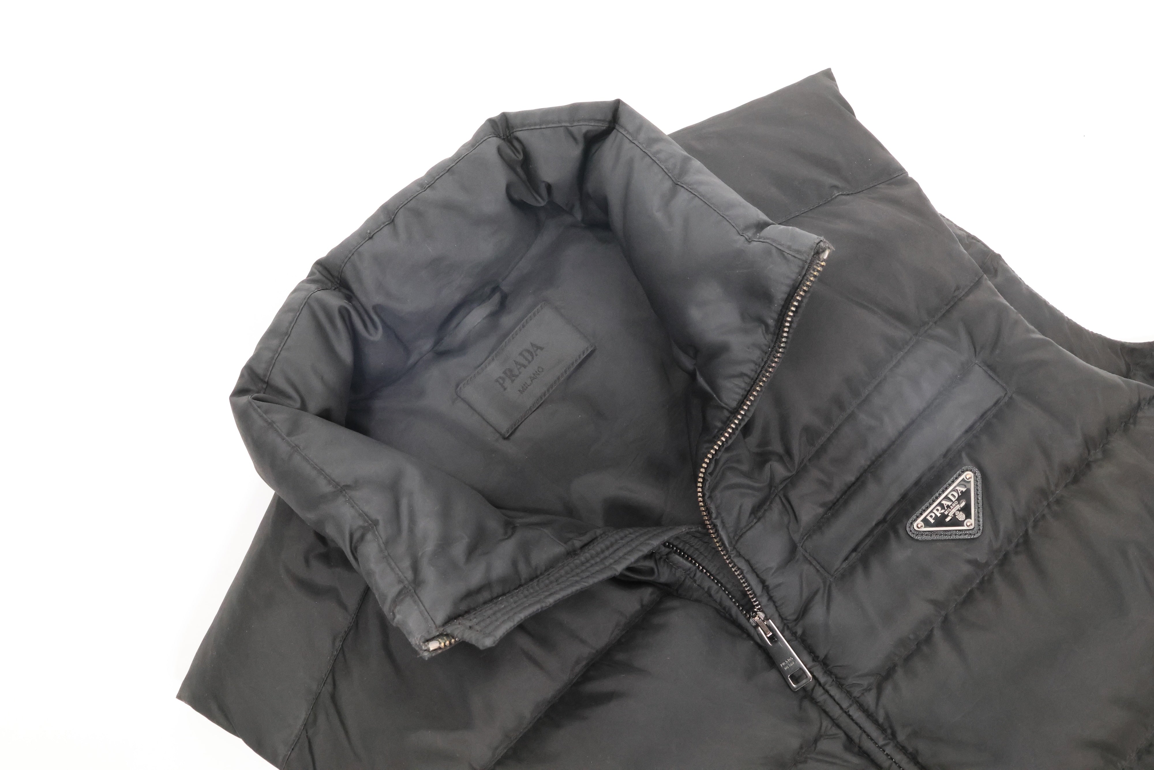 Wahid Faghir – Prada Padded Re-Nylon Vest / XL