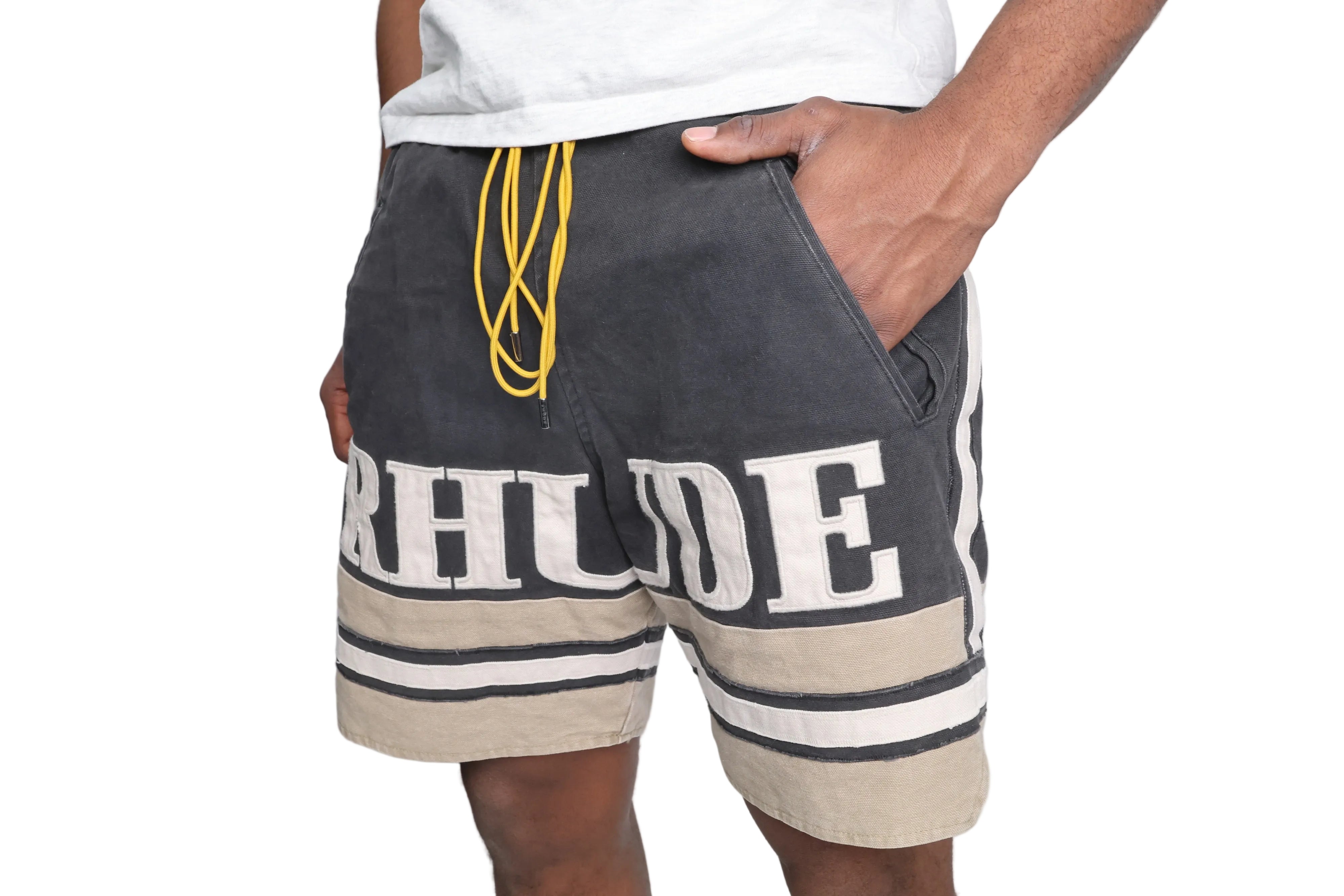 Eric Kahl – Rhude Embroidered Shorts / M