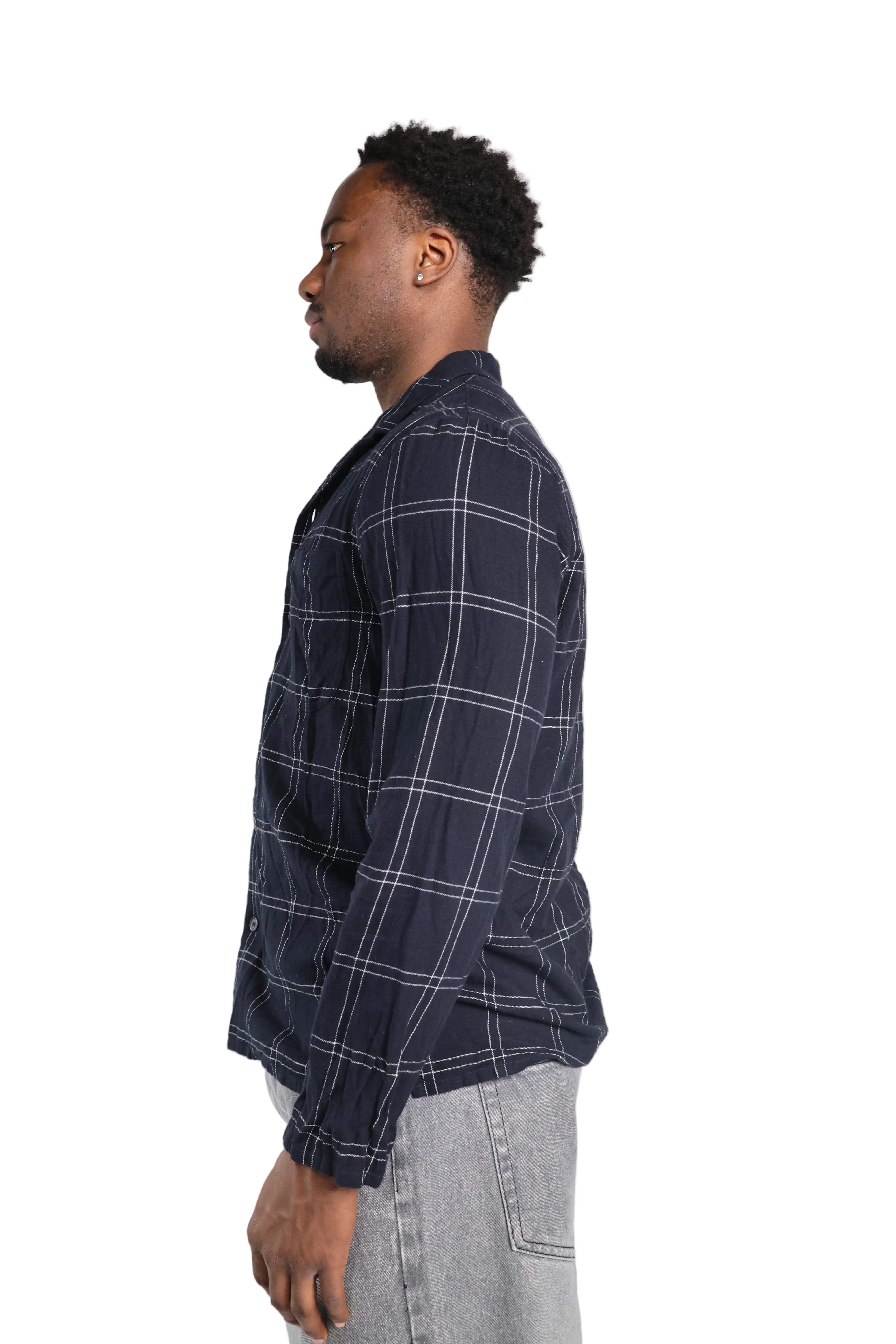 Emiliano Marcondes – COS Windowpane Check Shirt / S