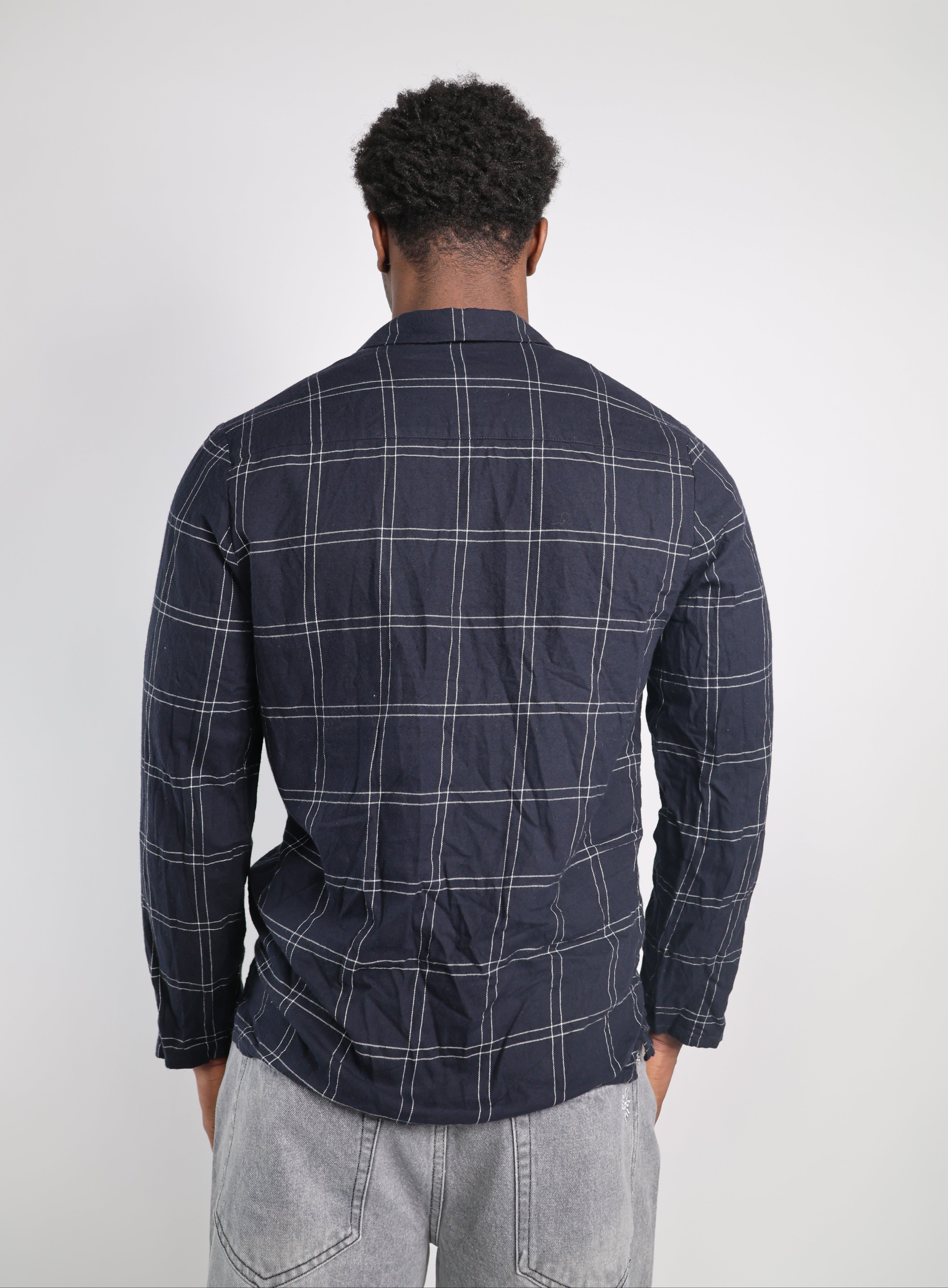 Emiliano Marcondes – COS Windowpane Check Shirt / S