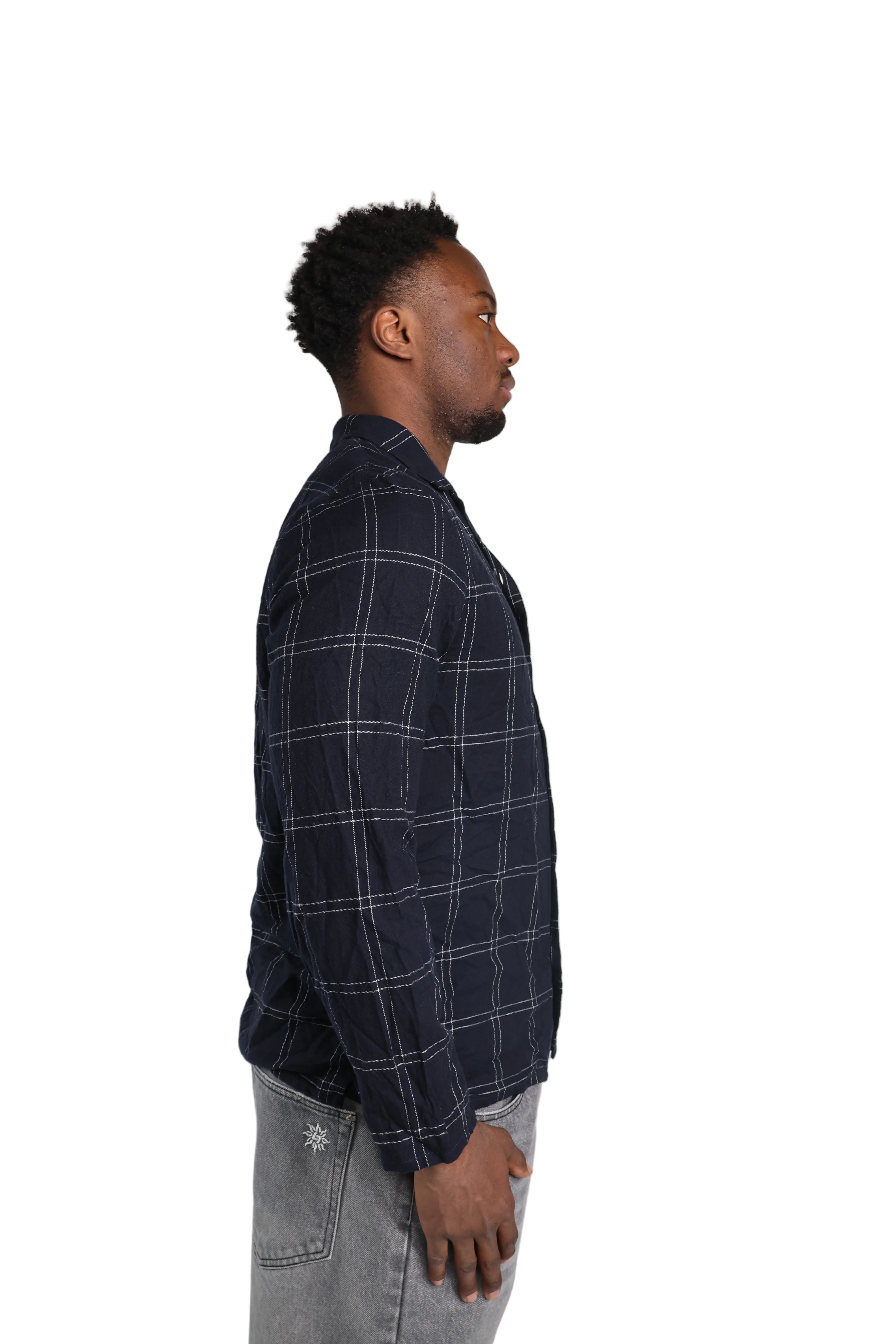 Emiliano Marcondes – COS Windowpane Check Shirt / S
