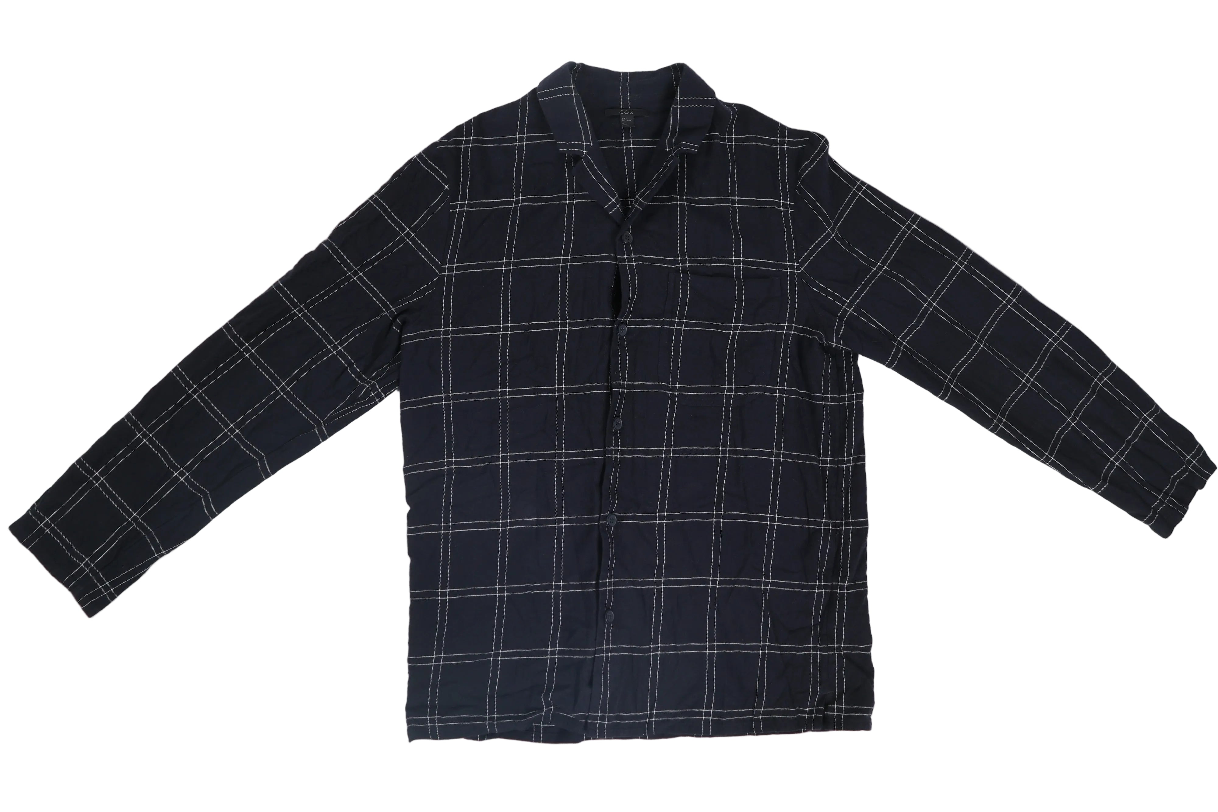 Emiliano Marcondes – COS Windowpane Check Shirt / S