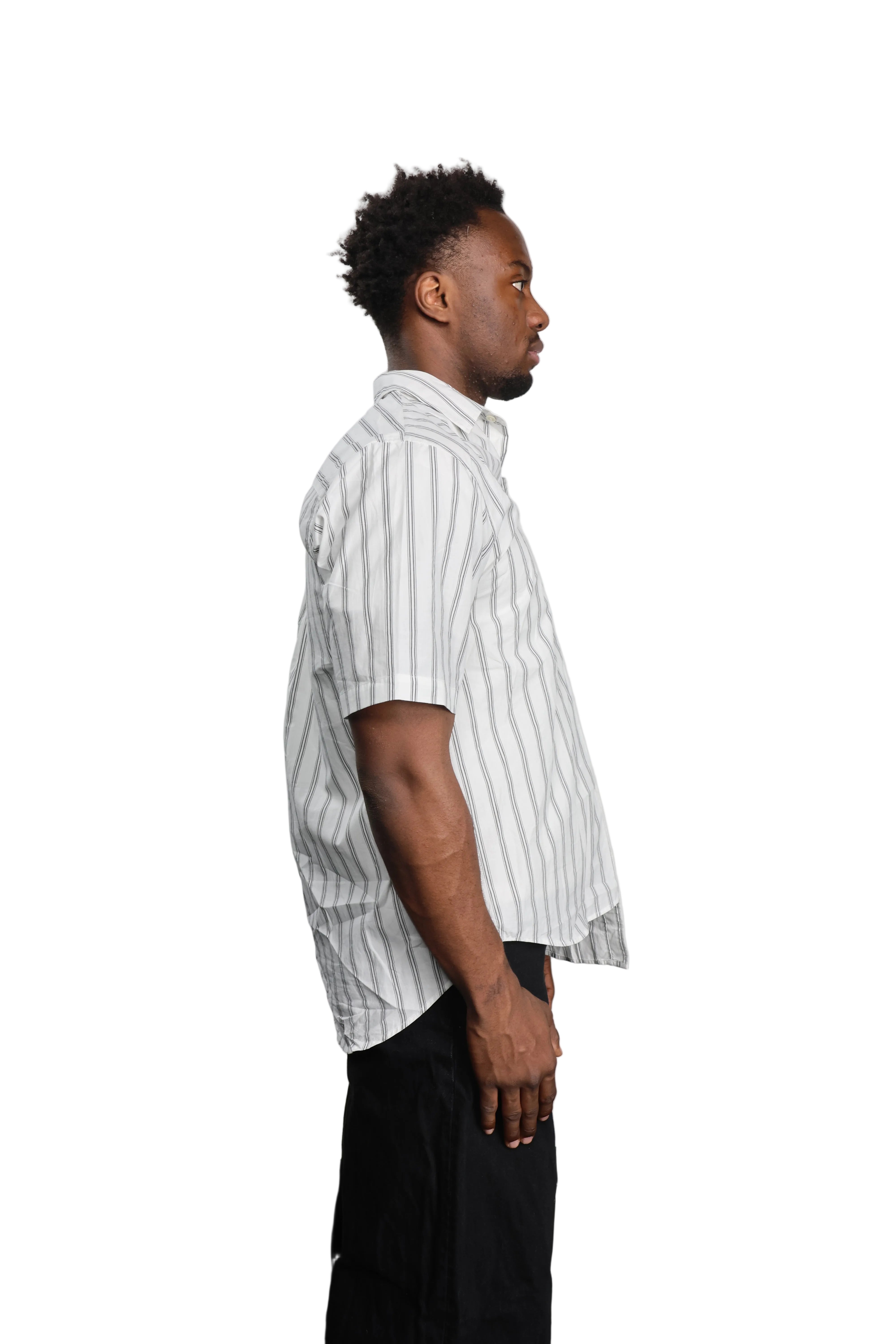 Albert Grønbæk – Stussy Striped Button-Up / S-Oversized