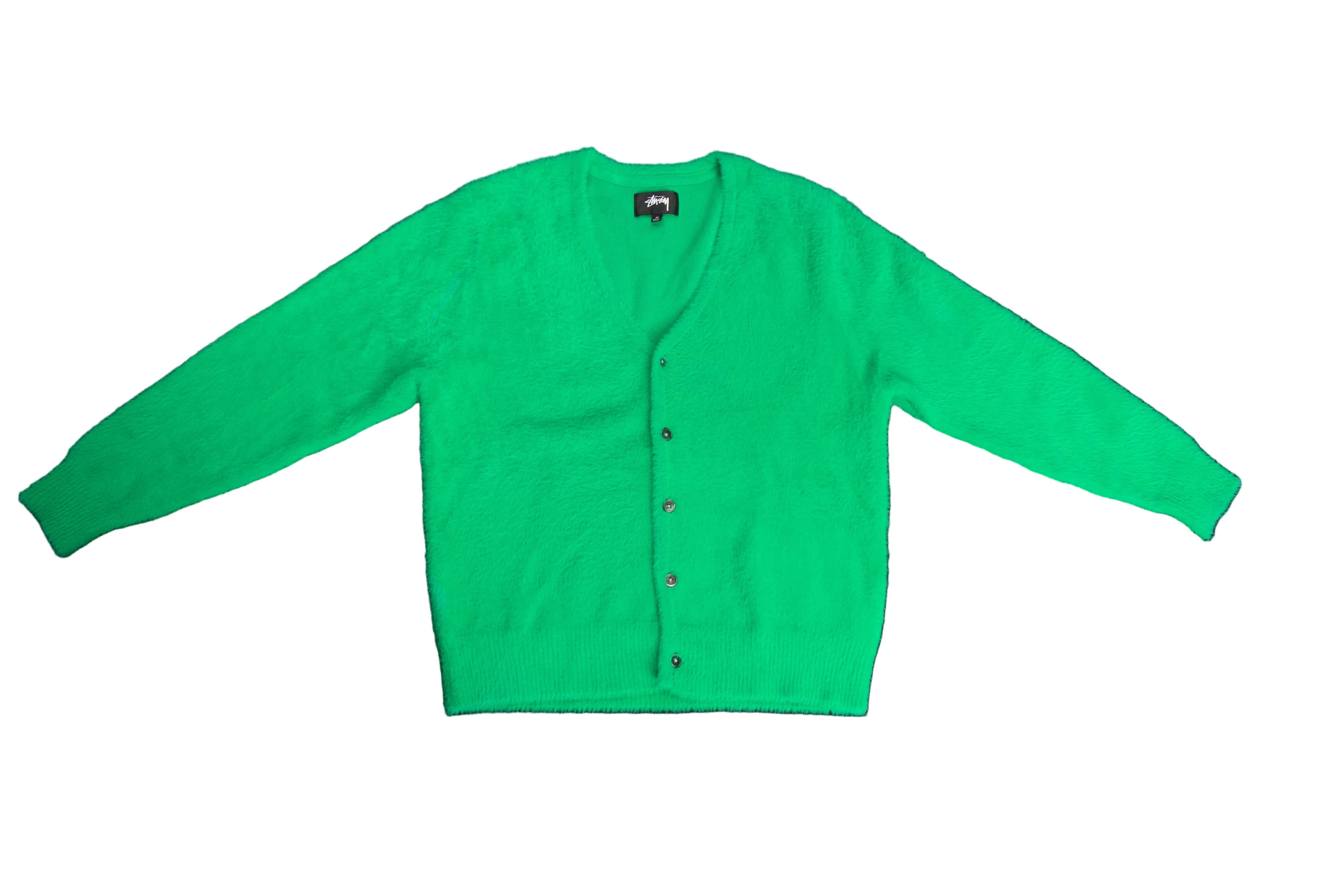 Albert Grønbæk – Stüssy Shaggy Fuzzy Cardigan / M