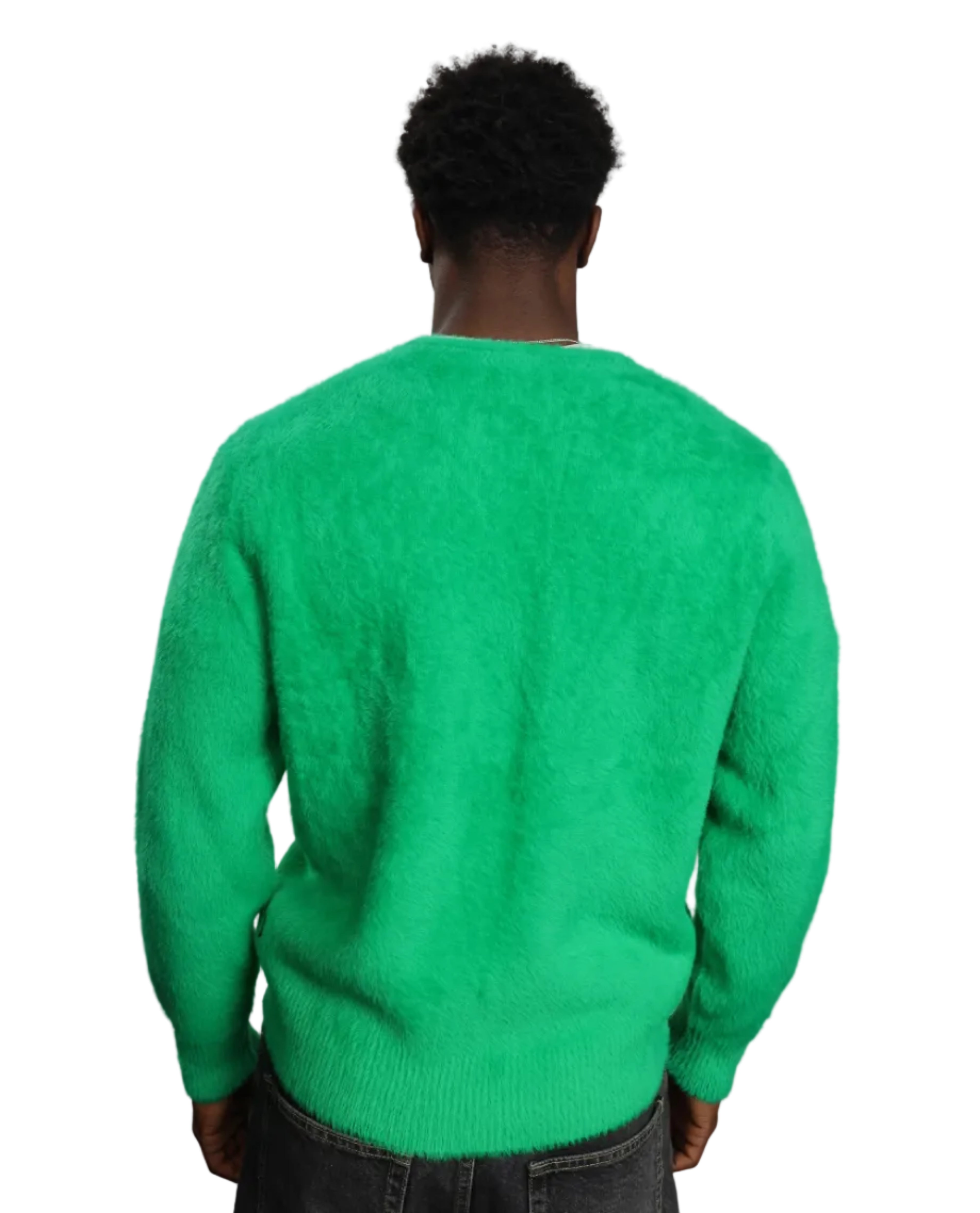 Albert Grønbæk – Stüssy Shaggy Fuzzy Cardigan / M
