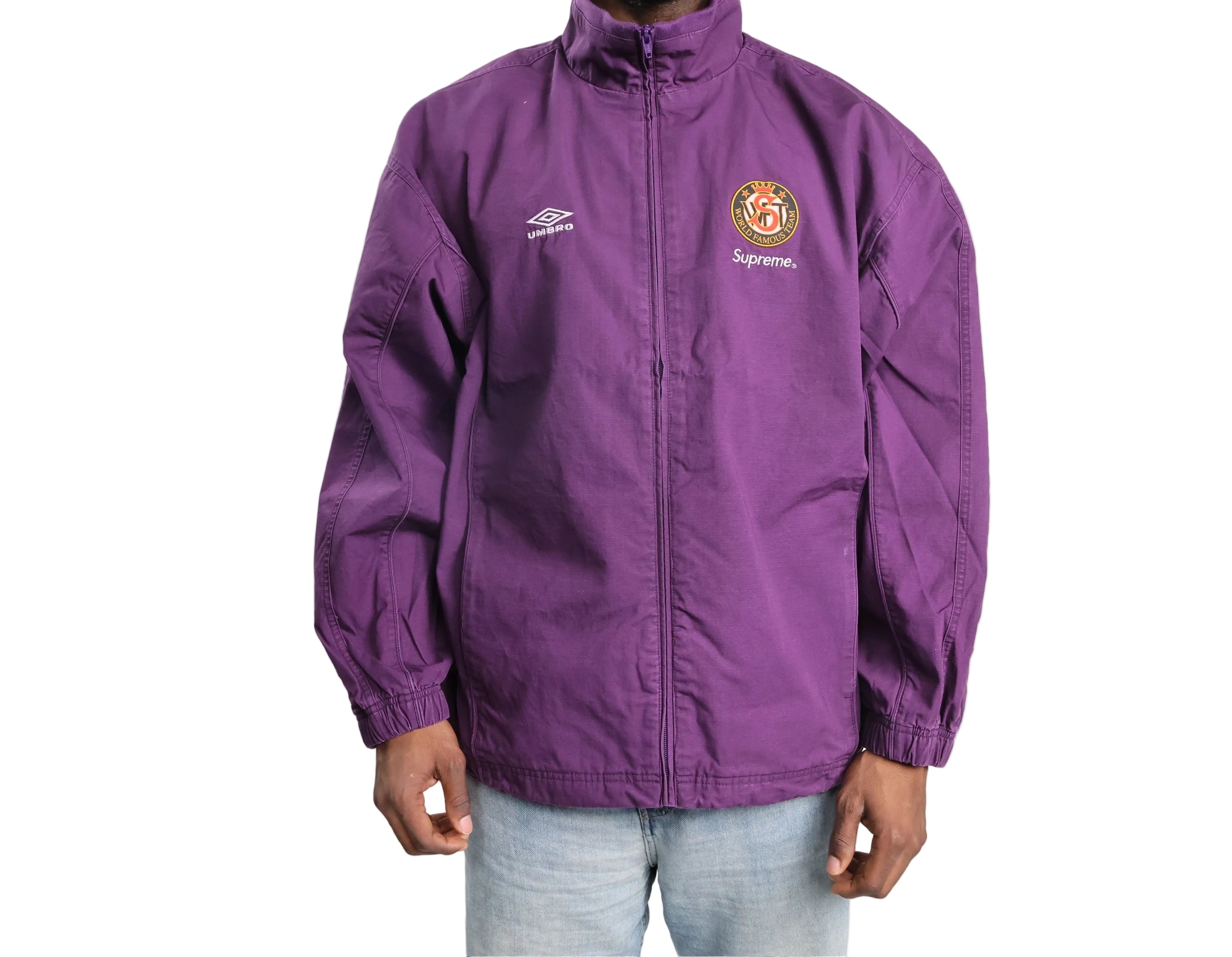 Wahid Faghir – Supreme x Umbro Zip-Up Track Jacket / L