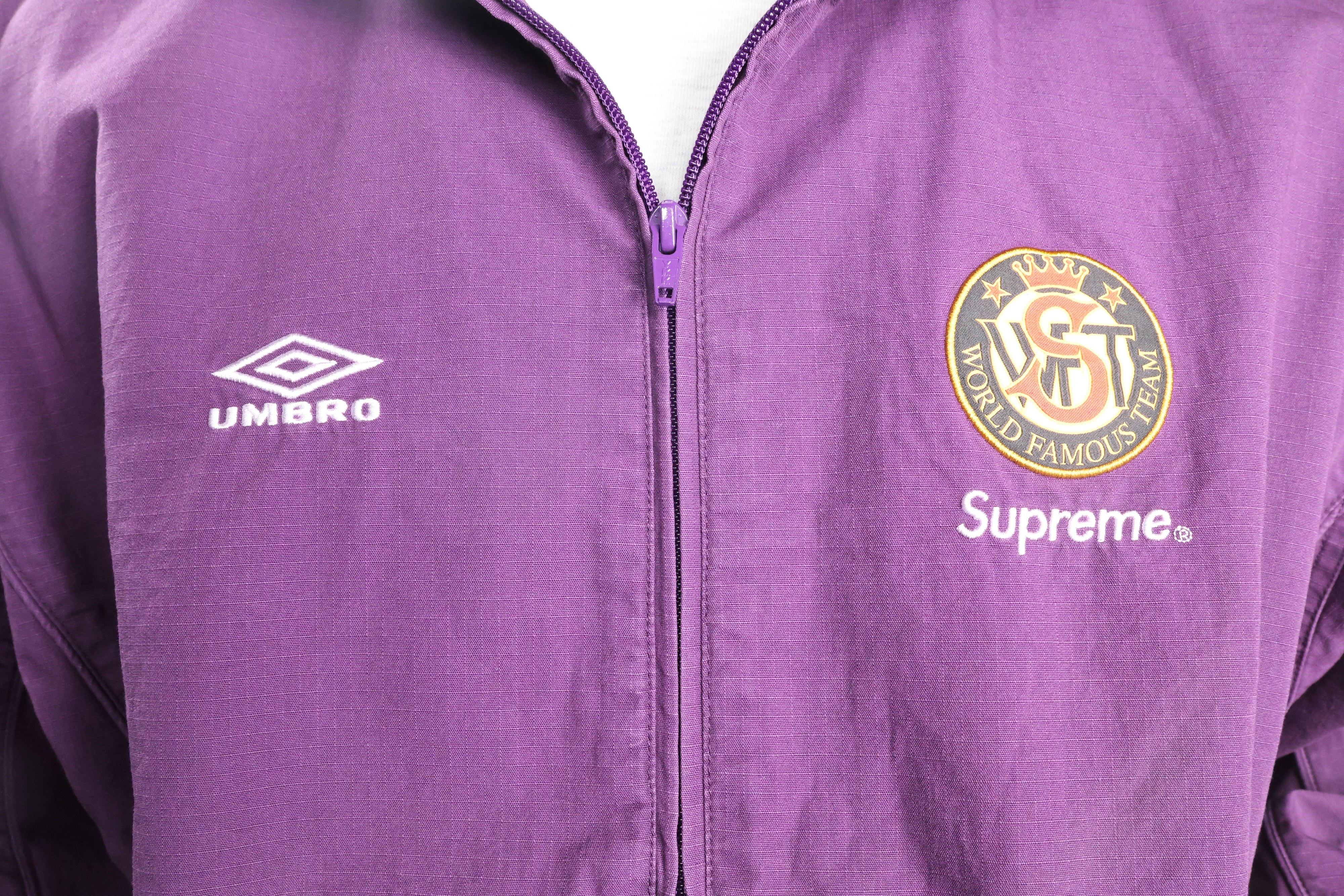 Wahid Faghir – Supreme x Umbro Zip-Up Track Jacket / L