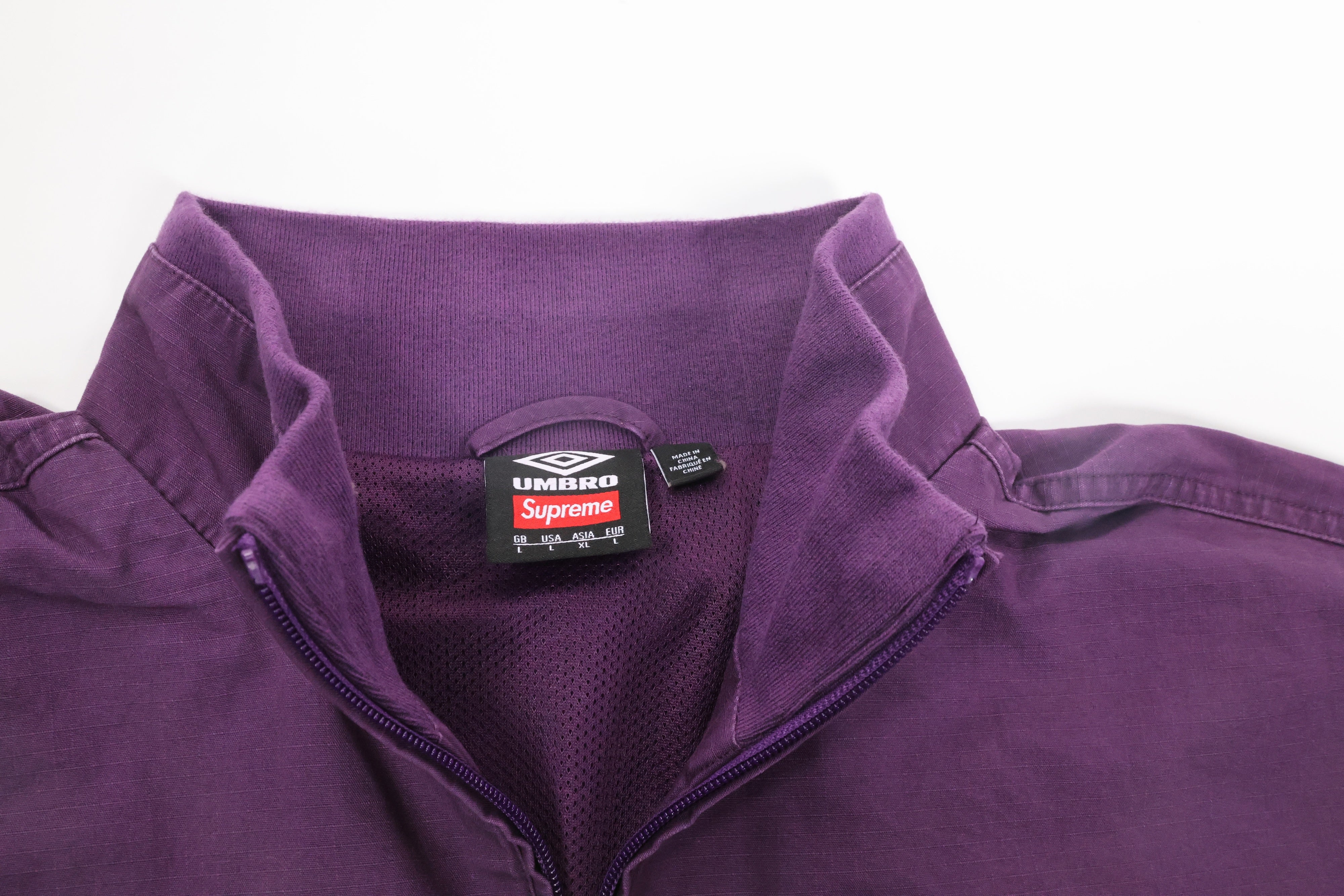 Wahid Faghir – Supreme x Umbro Zip-Up Track Jacket / L
